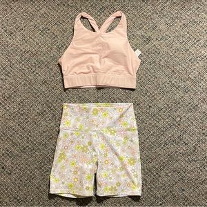 Boost Powerhold HW 6” Shorts with No-Bounce High Impact Sports Bra